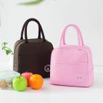 Adult 600D Polyester Aluminium Foil Thermal Tote Lunch Bag for sale