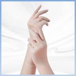 PVC Transparent Food Processing Gloves Antibacterial Antifouling for sale