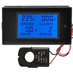 CE / FCC 100A AC CT Ammeter Digital With Split LCD Display for sale