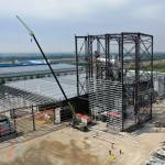 Metal Pre Engineered Steel Building Construction Low Maintenance Weather Resistance