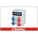 IP44 Temporary Power Distribution Electric Socket Box AC 400V for sale