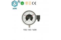 China Low Pressure Natural Gas Test Gauge , Electric Contact Manometer Pressure Gauge supplier