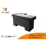 Retail Convenience Store Cash Register Checkout Counter Table Furniture Dimension Design for sale