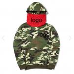 Turtleneck 100% Cotton Terry Oversized Drop Shoulder Hoodie for sale