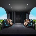 New Invention Custom Seat Immersive 3D Naked Track Theatre Professional Flying Cinema for sale