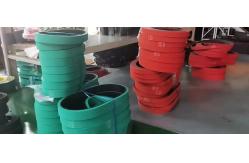 China Rubber Feeding Pressing Conveyer Belt for Carton Folding Gluing Machine supplier