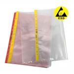 Cleanroom 11 Hole File Bag A4 A3 Dust Free ESD Anti Static Document Bag With Pink Or Yellow for sale