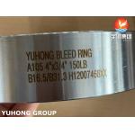 ASTM A105 Carbon Steel Pipe Fitting Forged Bleed Ring / Drip Ring
