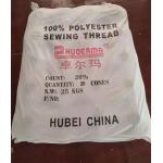 20/6 20/9 100% Polyester Bag Closing Thread Low Shrinkage