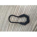 Environmentally friendly plastic U-shaped non-slip sliders and tail rope