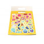 Self Adhesive Paper Sticker Book For Kids OEM Offset Printing Pattern Logo for sale