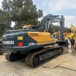 Second Hand R220-9 Excavator Hyundai Hydraulic Crawler Digger Good Condition