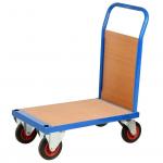 Foldable Hand Truck 500 Kg Heavy Duty Platform Trolley For Warehouse for sale