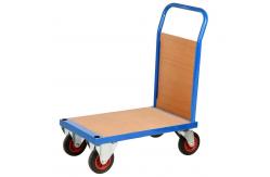 China Foldable Hand Truck 500 Kg Heavy Duty Platform Trolley For Warehouse supplier