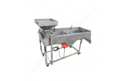 China SS304 Mesh Coffee Bean Grading Machine Vibrating Screen Machine 500kg/h Output supplier