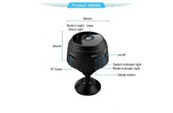 China ABS Infrared Small Wireless Security Cameras , CCTV P2P Tiny Spy Camera Wireless supplier