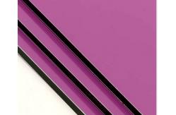 China Weatherproof PE Aluminum Composite Panel 2440mm Easy To Install Curtain Wall System supplier