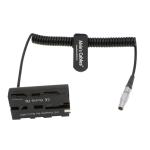 Z CAM E2 Flagship 2 Pin To NP F970 Dummy Battery Power Cable 40cm for sale