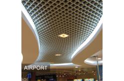 China 150x150mm Metal Open Cell Ceiling Tiles Suspended Aluminum Grid Ceiling supplier