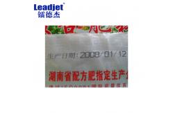 China Small Character CIJ Industrial Continuous Inkjet Printing Safety Full Using Consumables supplier