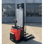 Electric Stacker 1.6 ton Capacity Electric Straddle Stacker Lift For Heavy Duty Handling for sale