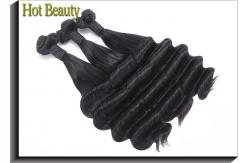 China No Synthetic Virgin Human Hair Extensions Funmi Water Wave Double Drawn Style supplier