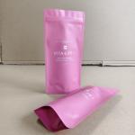 Anti-Leakage Zipper Stand Up Bags For Skincare Products Packaging With Customizable Printing Brand And Pattern. for sale