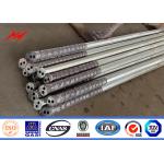 35kv 38kv Polygon Steel Utility Power Pole Electrical Transmission for sale