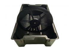 China Durable ESD Storage Racks PP Injection Reel Storage Bin Capacity 26Qty supplier