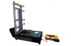 China ASTM D6413 Vertical Flammability Testing Equipment 25d / 900d Burning Angle supplier