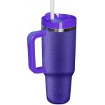 Double Walled Mutifunctional Vacuum Insulated Water Straw Bottle 16 Oz