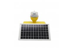 China Low Intensity Solar Powered Aviation Obstruction Light System IP68 supplier