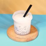 OEM 200ml Plastic Food Jars Ice Cream Cup With Cap