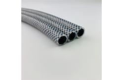 China Stretchable Reinforced Braided Silicone Tubing For Filling Machine supplier