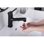 T&F Polished Bathroom Faucet With Pull Down Sprayer Surface Mounted
