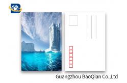 China Scenery 3D Lenticular Postcards / 3 Dimensional Lenticular Greeting Card supplier