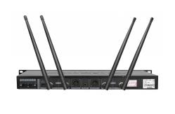 China UHF Professional Wireless Microphone System SR-66A For Performance supplier