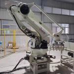 Robot Stacker Equipped With Arm-type Clamping For Stacking Bags for sale