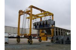 China Large Cylinders Handled By A Travelift With Power Rotating Spreader Bar supplier