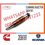 Diesel Engine Common Rail Fuel Injector Assembly 2086663 2872544 2057401 2036181 2872405 203183 for Cummins for sale