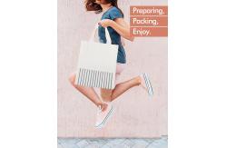 China Shockproof Protective Storage Lunch Bag Canvas Reusable Lunch For Women supplier