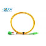 FTTH FTTB FTTX SC APC Optical Fiber Patch Cord Auto Shutter Connector for sale