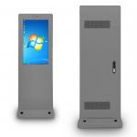 Capacitive Touching 1500 Nits 32 Totem Digital Signage , Digital Totem Display