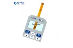 China Customized Design LED Membrane Switch , LGF LED Membrane Keypad supplier