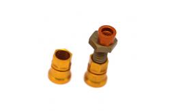China High Precision Brass Nuts Bolts CNC Milling Processing ISO Certificate supplier