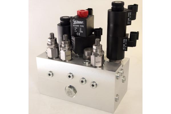 Modular Hydraulic Valve Manifolds Groups Aluminium Manifold Block