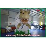 3D Model Inflatable Cartoon Characters Jurassic Park Inflatable Giant Dinosaur for sale