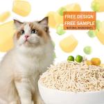 Green Tea Tofu Kitty Litter With No Dust Flushable Kitty Litter