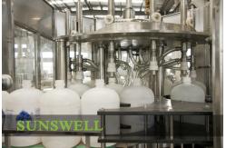 China Pure Water Drinking 5 Gallon Water Filling Machine Compact For Waterworks supplier