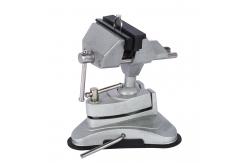 China Tooltos 360° Silver Rotating Vacuum Bench Vise For Jewelry supplier
